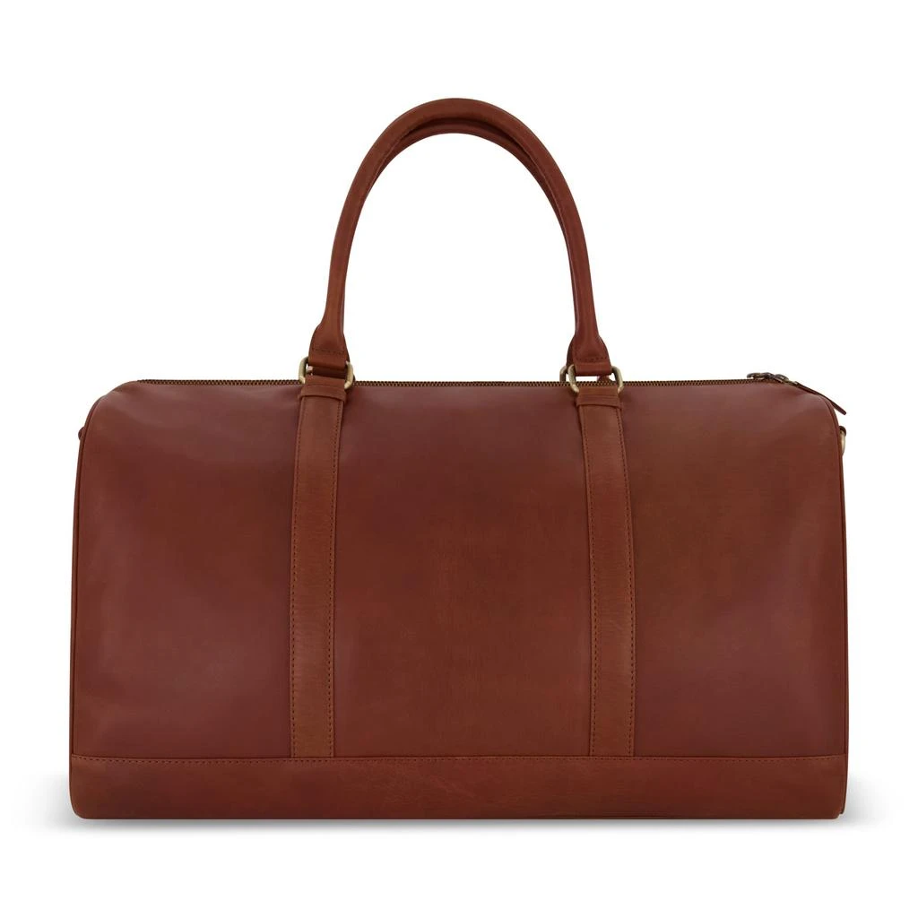 Concept One Yellowstone real leather 21 inch duffle, with burnished gold detailing 3