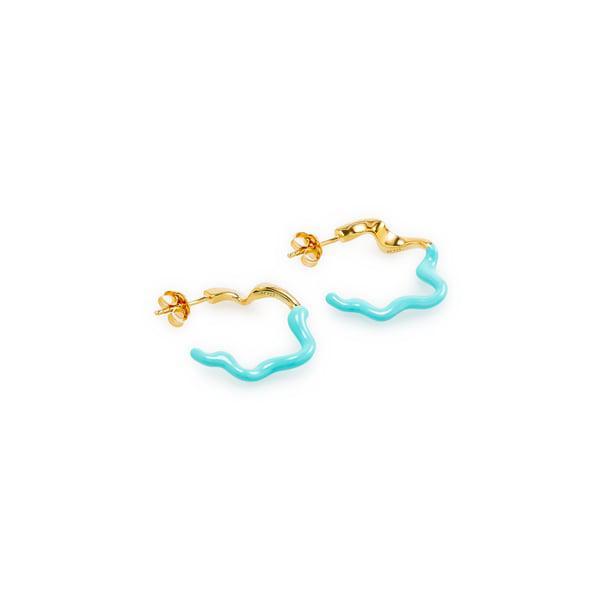 Missoma Squiggle earrings