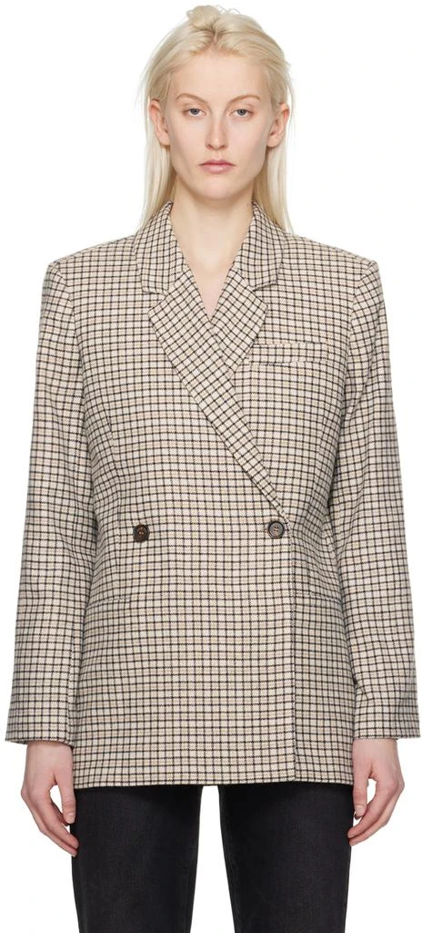 ANINE BING Off-White Kaia Blazer 1