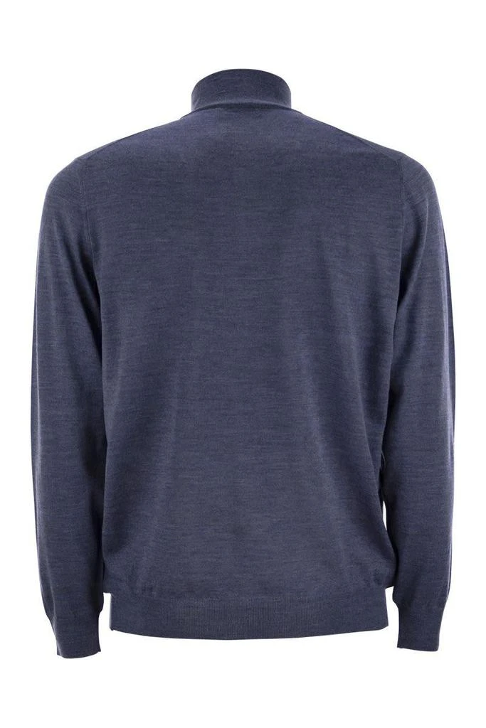 Fedeli Fedeli Favonio - Superfine Wool Half-Zip Sweater 2
