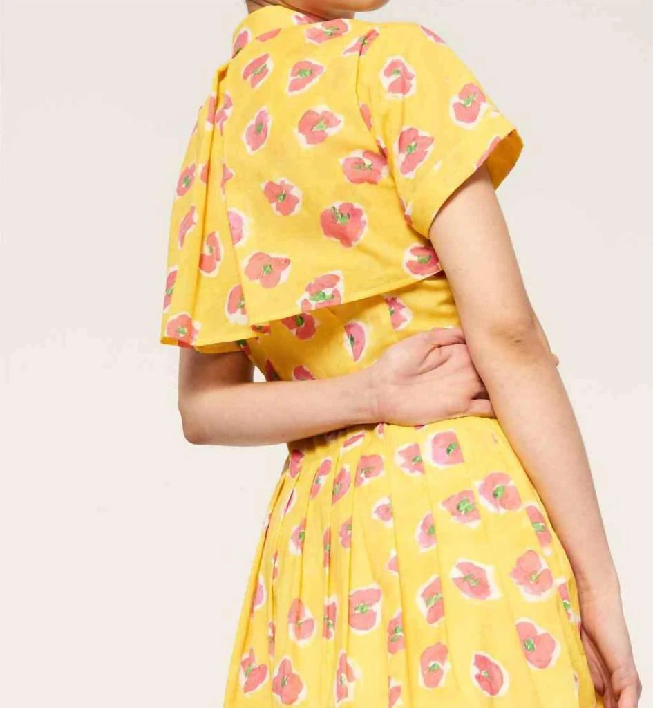 De Loreta De Loreta - Begonia Print Thalia Dress 3
