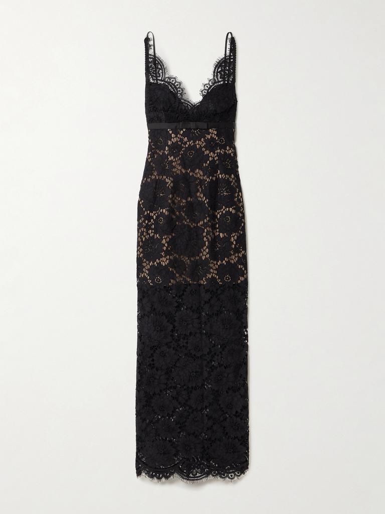 ワンピース Christopher kane residency knitted dress with ruffles Self Portrait Christopher Kane Residency Knitted Dress With