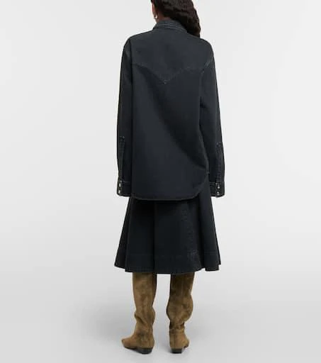 Khaite Jinn denim shirt 3