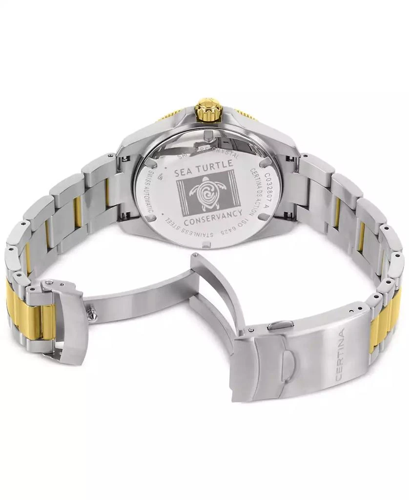 Certina Unisex Swiss Automatic DS Action Diver Two-Tone Stainless Steel Bracelet Watch 38mm 4