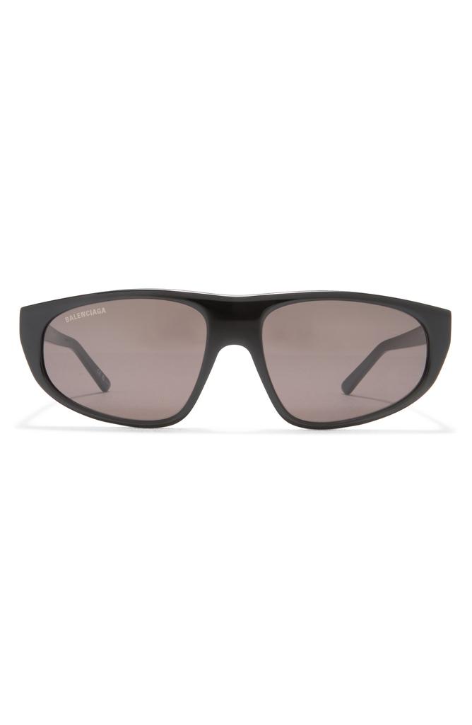 Balenciaga 60mm Rectangular Sunglasses