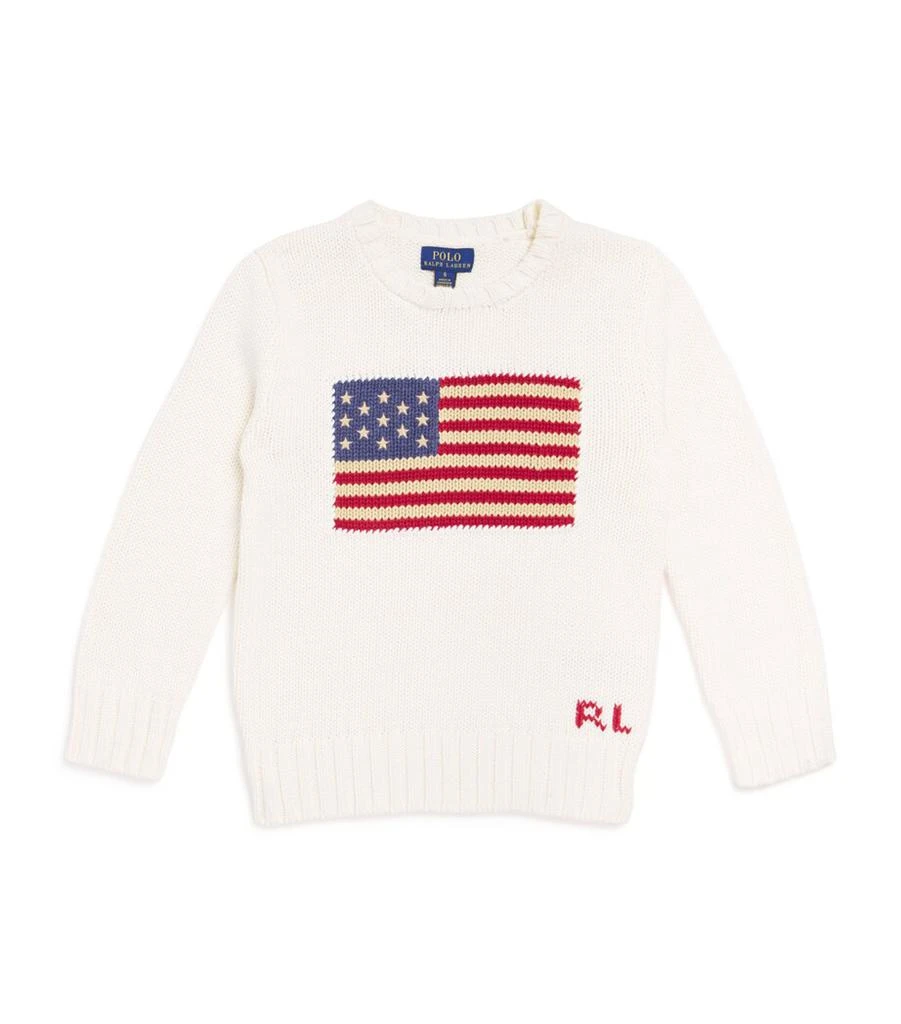 Ralph Lauren American Flag Sweater (6-14 Years) 1