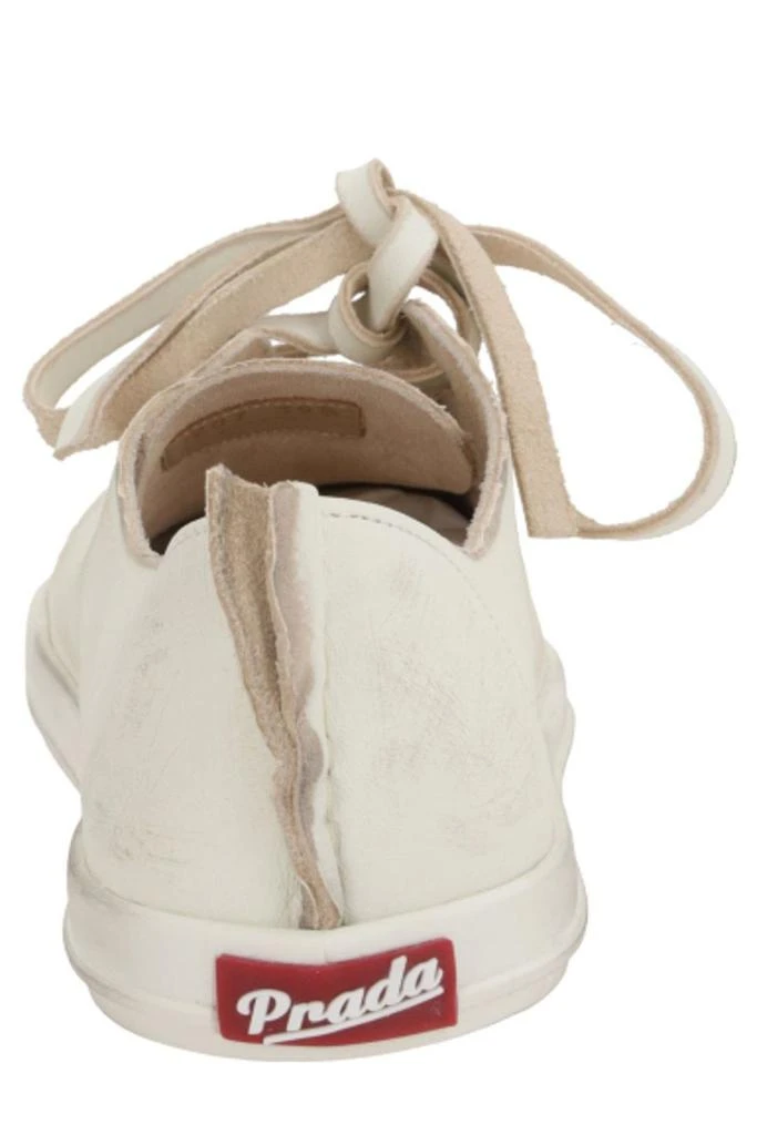 Prada Prada Round-Toe Lace-Up Sneakers 3
