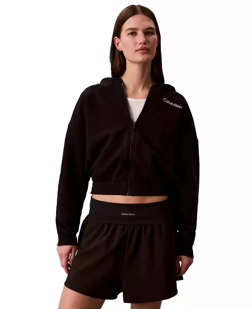 Calvin Klein Women's French Terry Full Zip Hoodie
