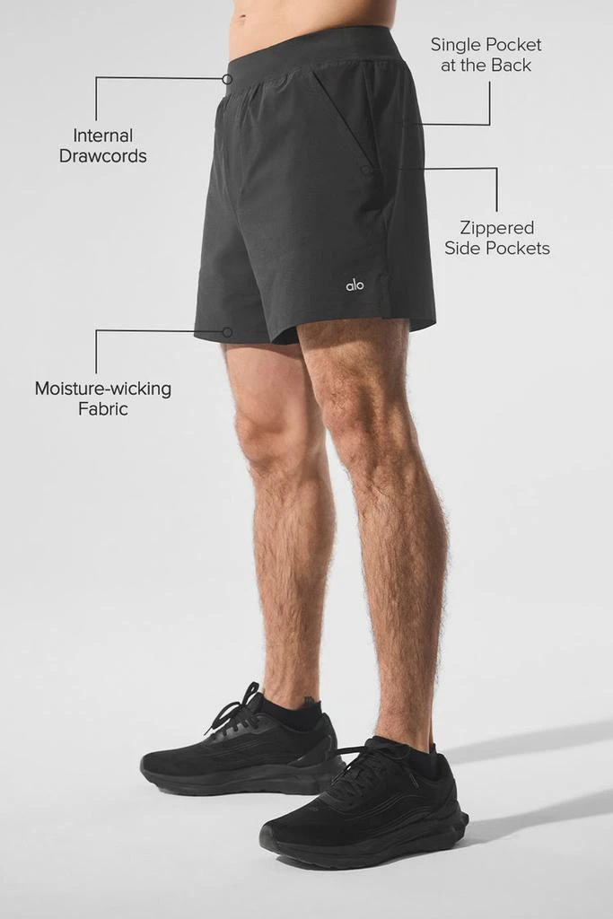 Alo 5" Repetition Short - Anthracite 2