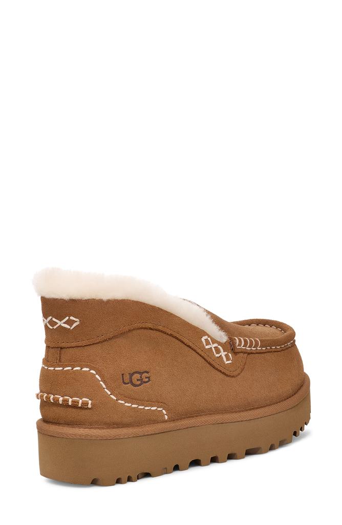 Ansley Parc Genuine Shearling Platform Slipper – On Sale Now with