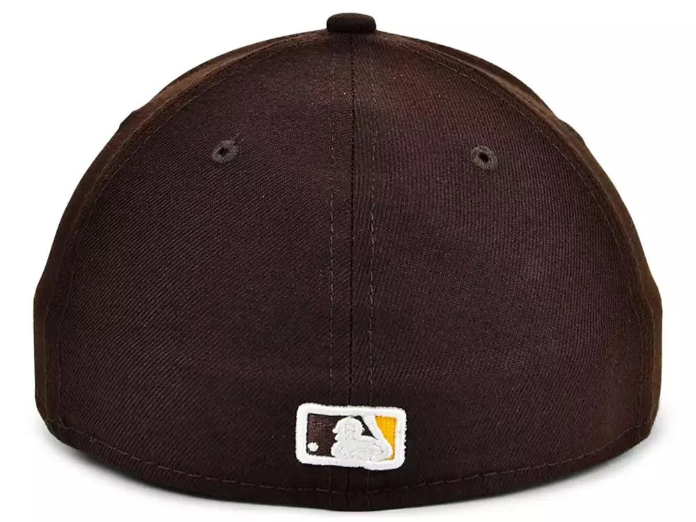 New Era Men's Brown San Diego Padres Authentic Collection On-Field Low Profile 59Fifty Fitted Hat 3
