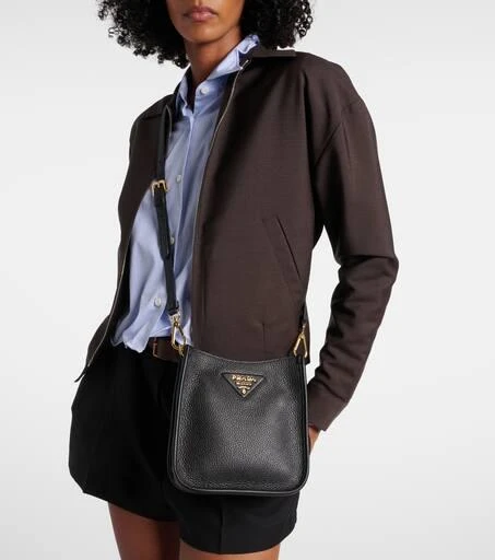 Prada Mini leather shoulder bag 7