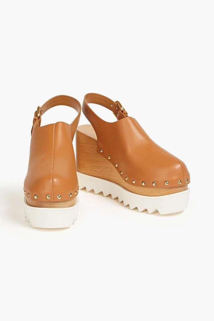 Stella McCartney Elyse faux leather slingback clogs 2