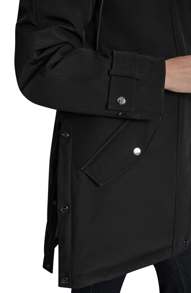 DKNY Faux Fur Lined Hooded Softshell Parka 4