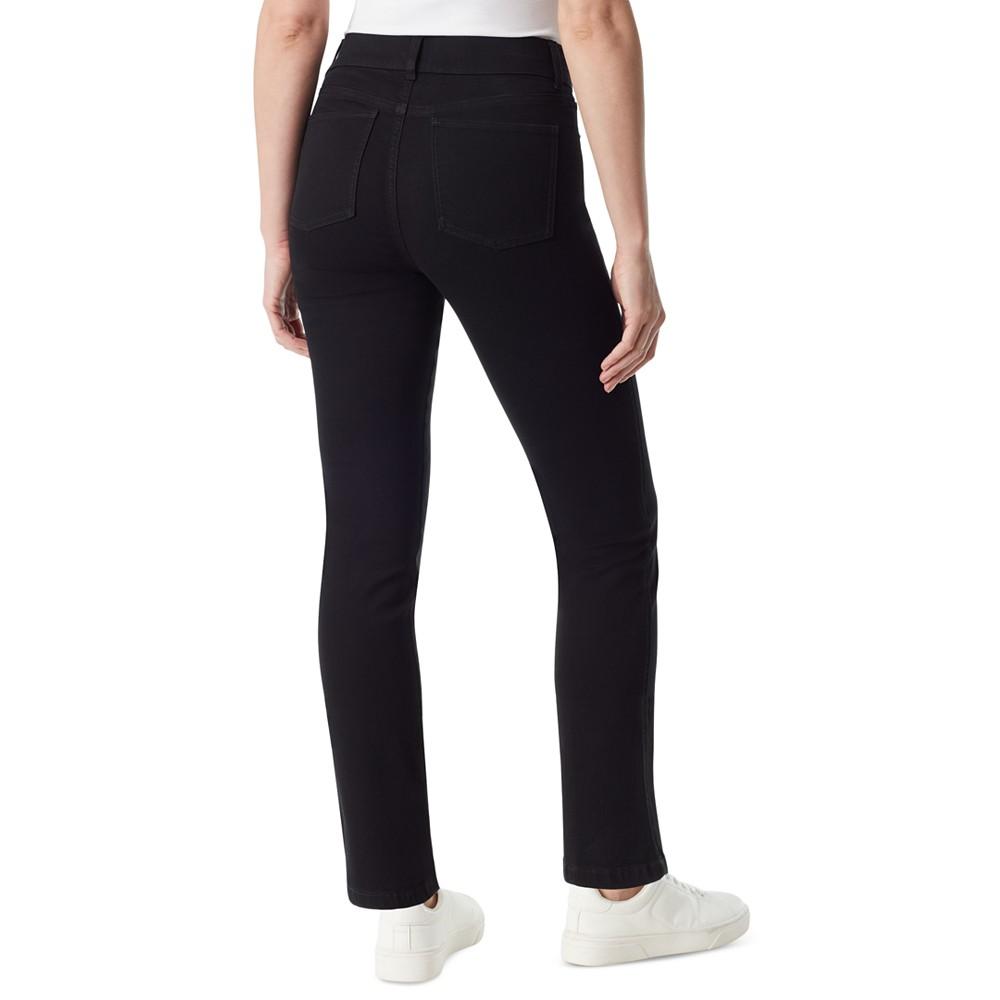 Gloria Vanderbilt Women's Shape Effect Pull-On Straight-Leg Jeans