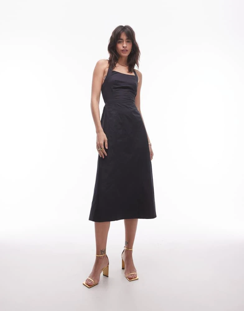 Shop & Other Stories midaxi halter neck dress in black on Sale at  BeyondStyle  Get 20% Off & Other Stories midaxi halter neck dress in black  with Limited-Time Flash Deals, Exclusive