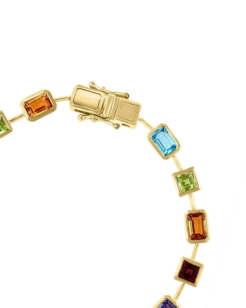 Bloomingdale
s Multi Gemstone Bezel Link Bracelet in 14K Yellow Gold 2