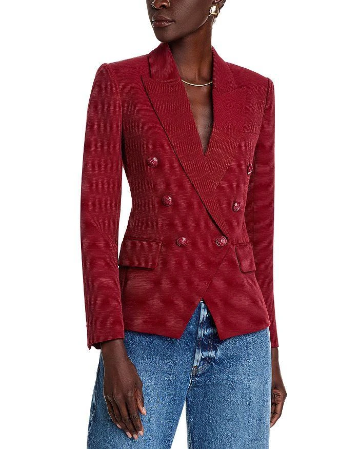 L'Agence Kenzie Double Breasted Blazer 1