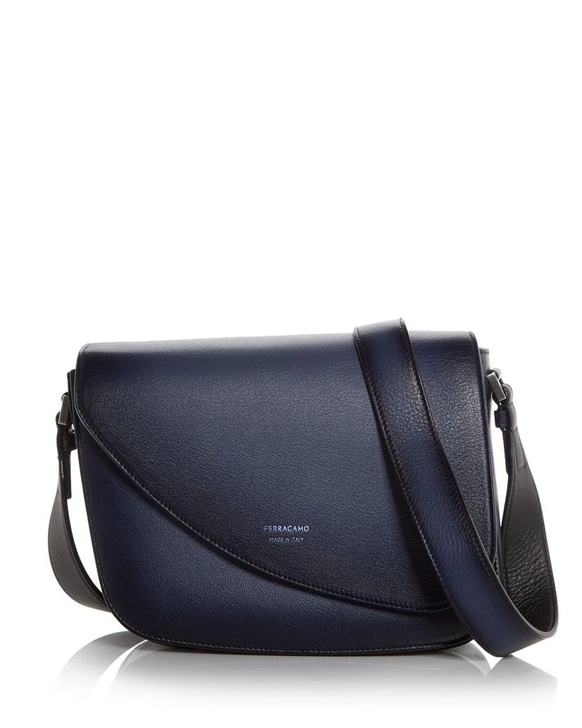 Salvatore Ferragamo Fiamma Leather Crossbody Bag 1