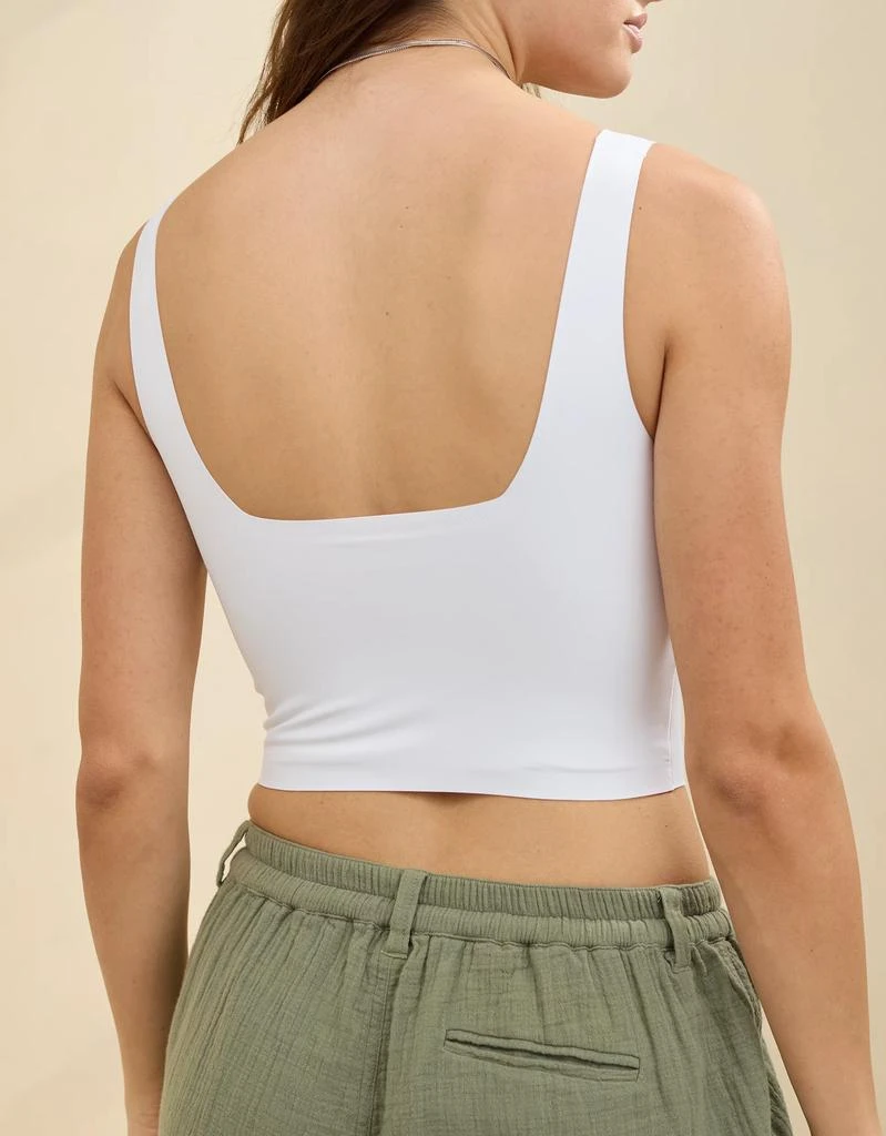 Aerie SMOOTHEZ Square Neck Tank Top 2