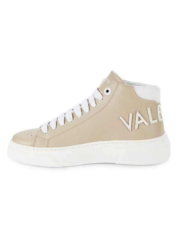Mario Valentino Alisha Logo Mid Top Sneakers 4
