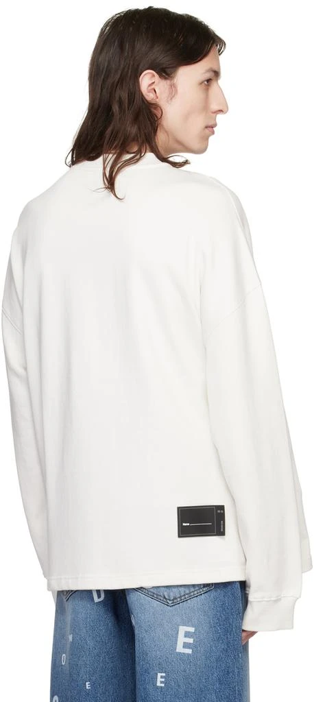 We11done White Printed Sweatshirt 3