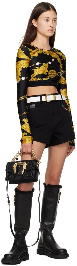 Versace White Enameled Belt 3