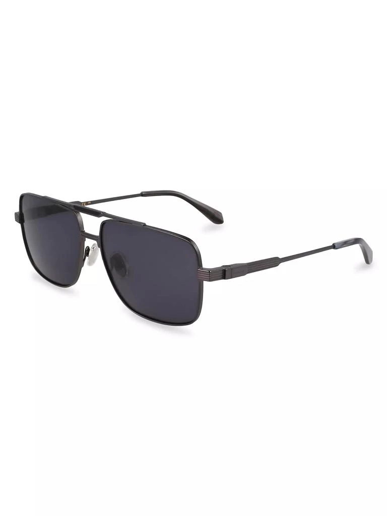 Salvatore Ferragamo Prisma 60MM Navigator Sunglasses 1