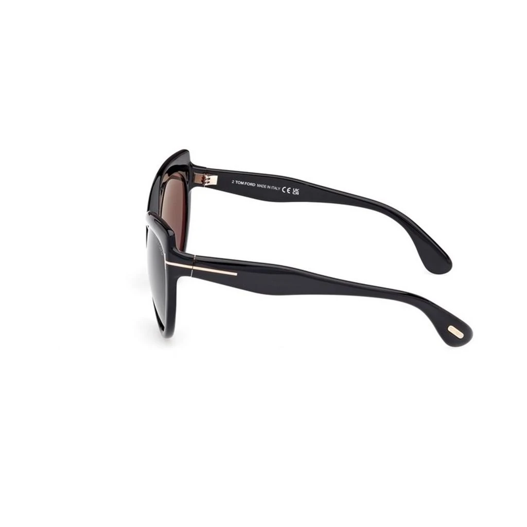 NEW TOM FORD BEATRICE SUNGLASSES TF1196 01A OVERSIZED BLACK WOMEN EYEWEAR FT1196 Tom Ford BEATRICE FT1196 01A – On Sale Now with Up to 46  main image 2