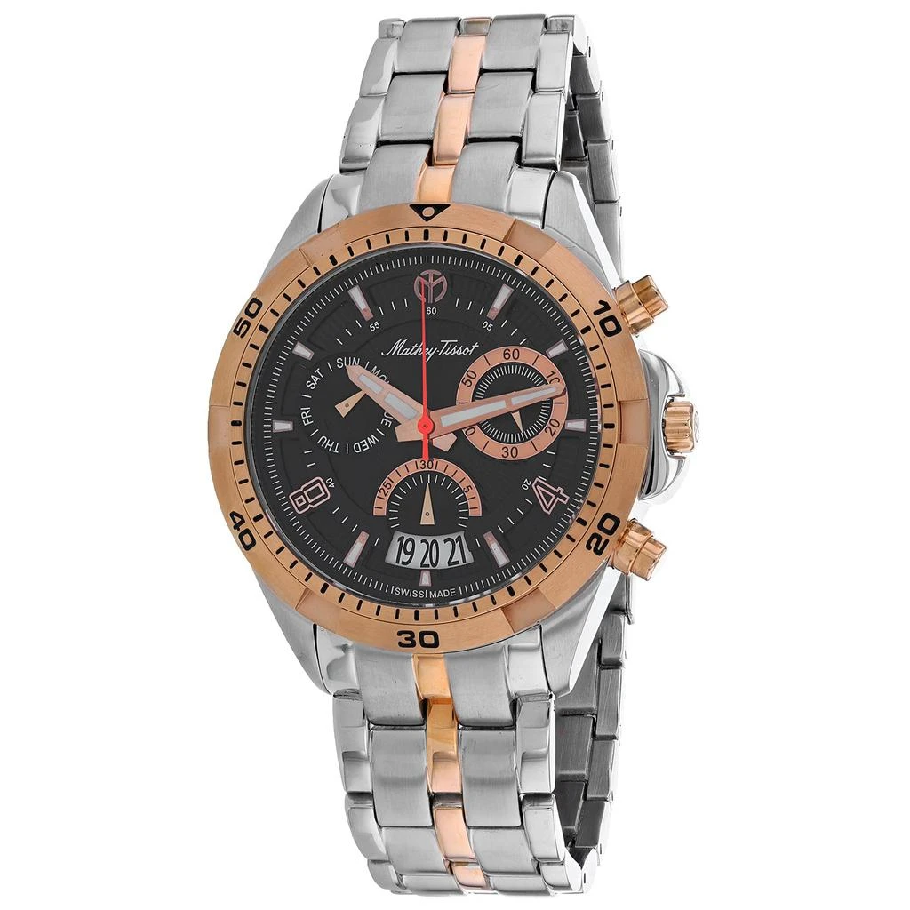 Mathey-Tissot Men's Black dial Watch 1
