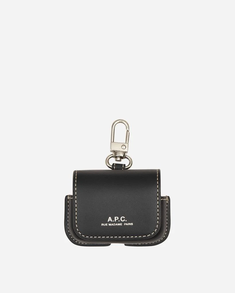 A.P.C. AirPods Pro Case Black 1