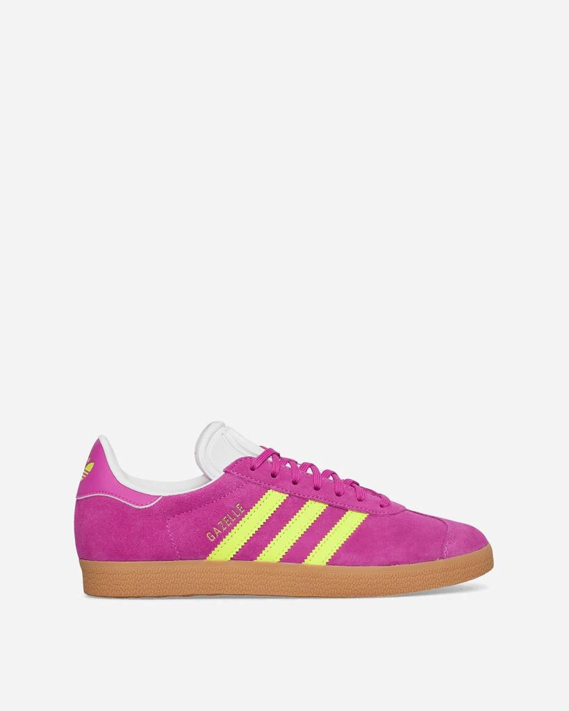 adidas gazelle silver green womens adidas Kids (Grade School) Gazelle Active Purple/Solar Yellow/Collegiate Purple - 6 / Purple / Medium main image 0