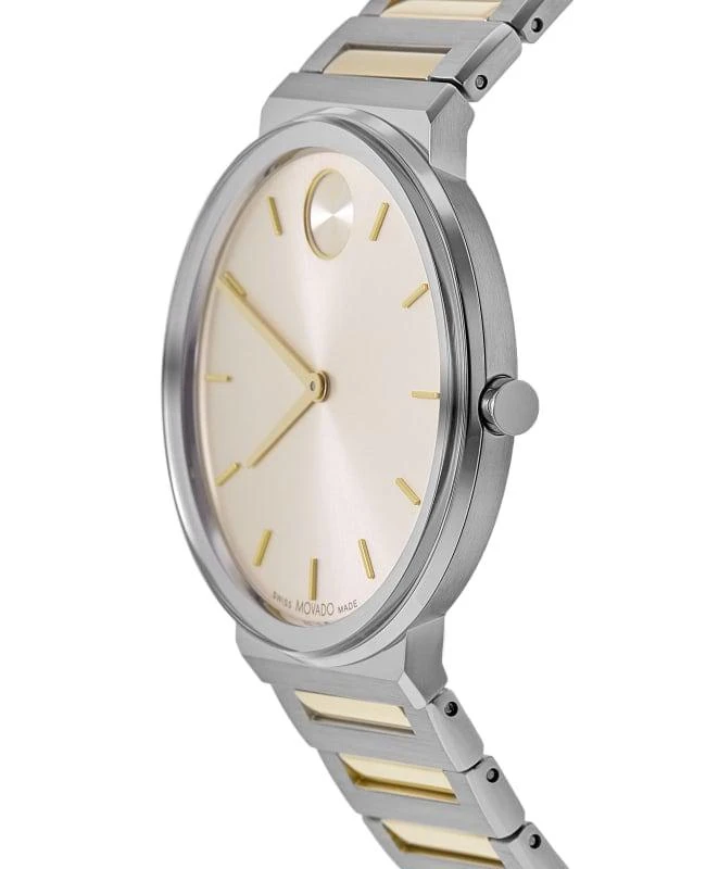 Movado Movado Bold Horizon White Dial Steel Men's Watch 3601075 3