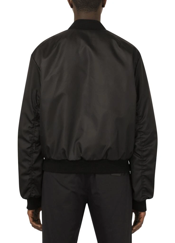 Dolce & Gabbana Nylon jacket with branded plate 3