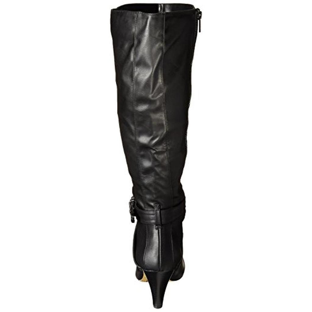 Bella Vita Tanner II Plus WC Womens Faux Leather Knee-High Harness Boots