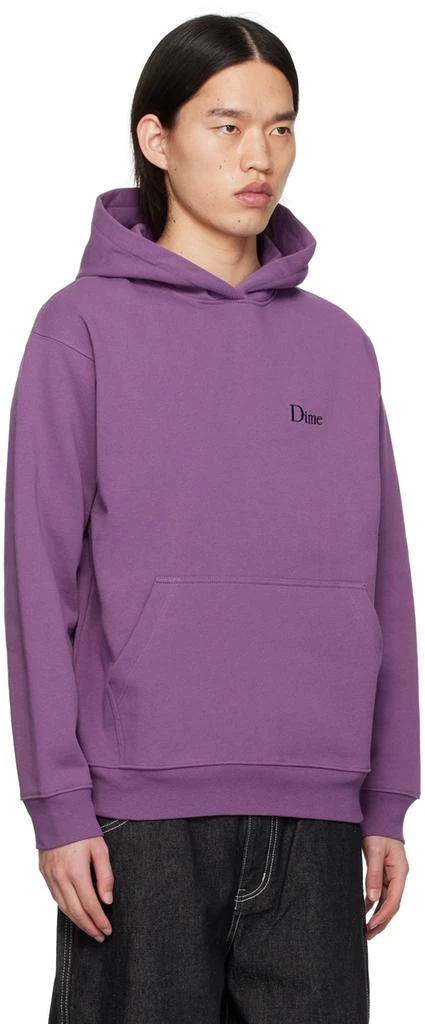 Dime Purple Classic Hoodie 2