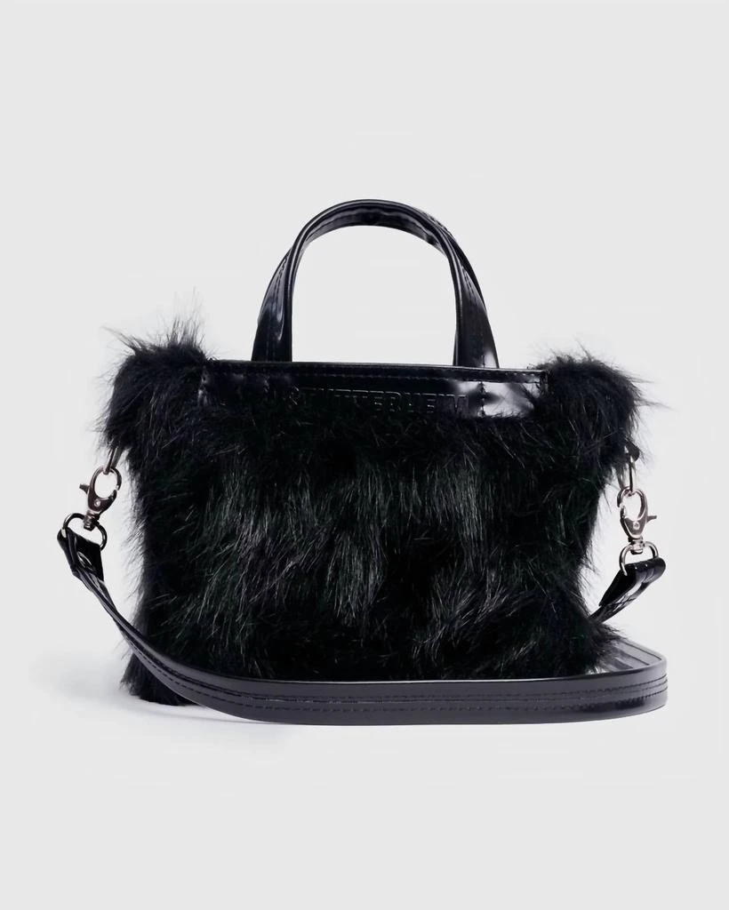 Stutterheim Women's Biblio Mini Faux Bag In Black 1