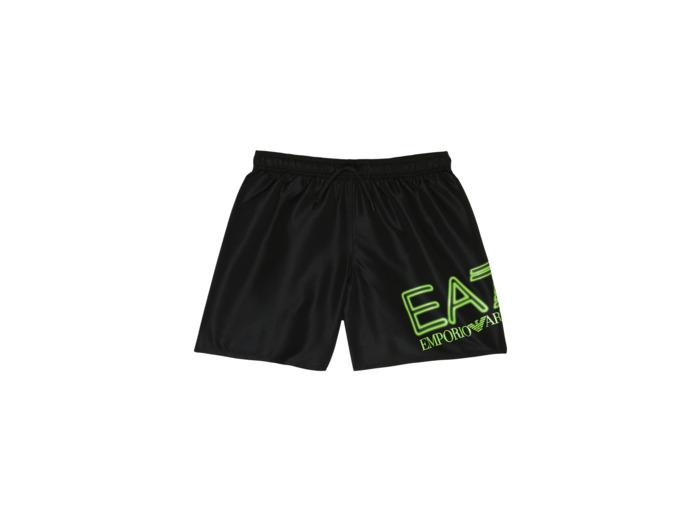 EA7 Boxer Tissé Pour Garçon - Noir