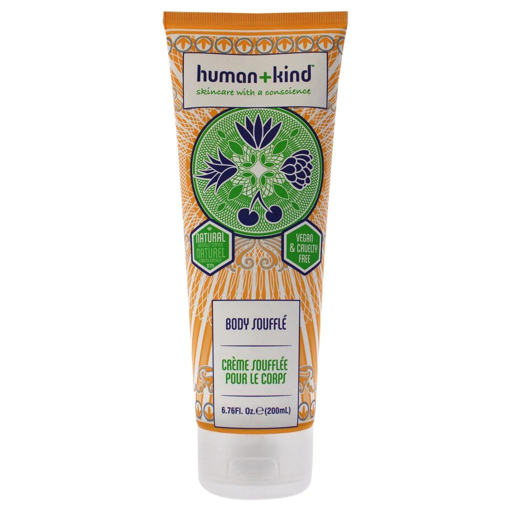 Human+Kind Body Souffle Cream - Tube by  for Unisex - 6.76 oz Body Cream 1