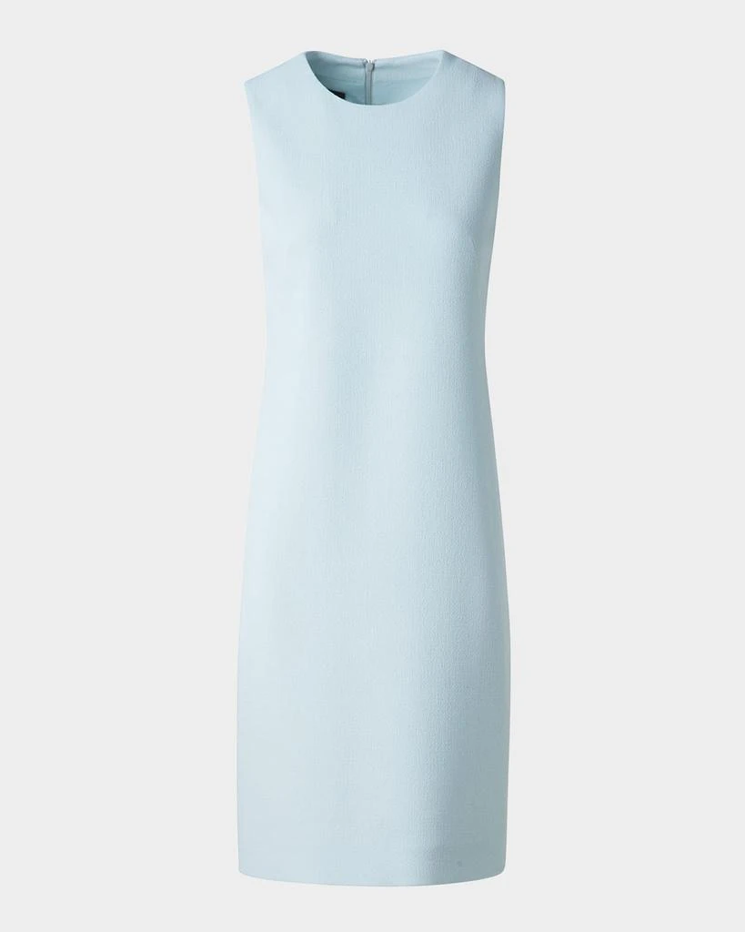 Akris Sleeveless Wool Crepe Double-Face Sheath Dress 1