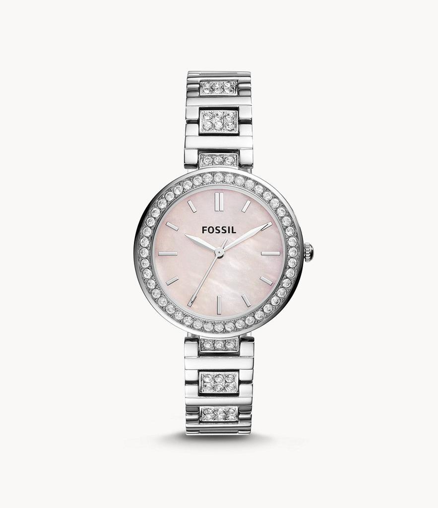 Fossil Women's Karli Three-Hand, Stainless Steel Watch