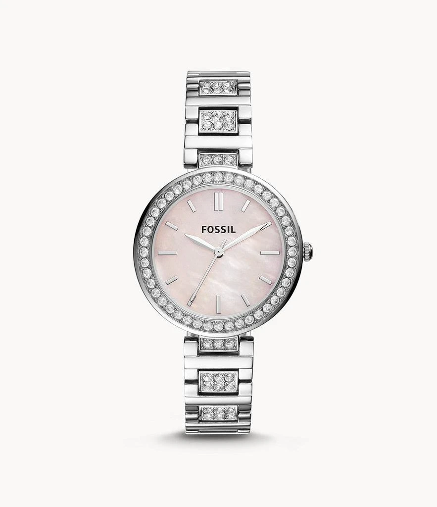 Fossil Women's Karli Three-Hand, Stainless Steel Watch 1