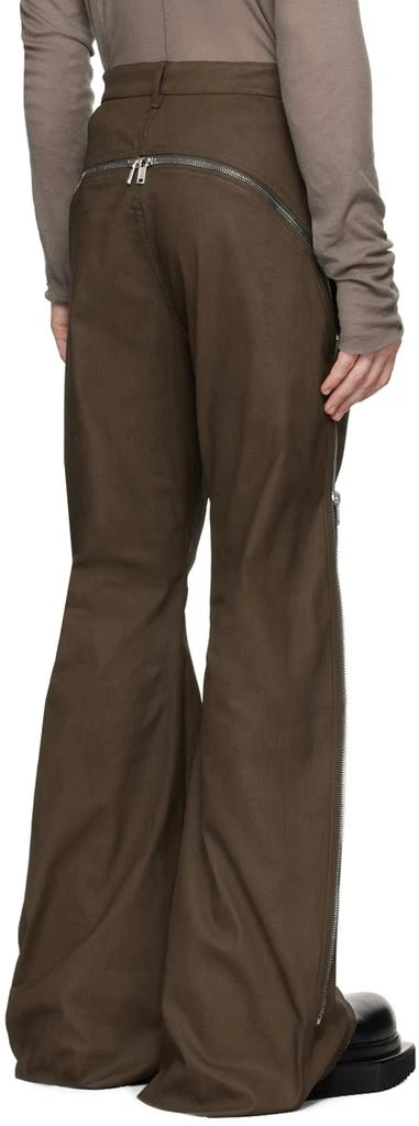 Rick Owens Khaki Porterville Bolan Banana Jeans 3