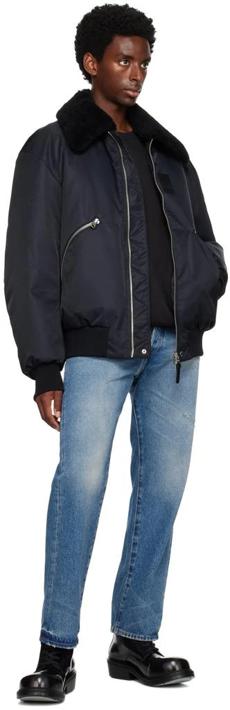 Mackage Black Francis Down Bomber Jacket 4