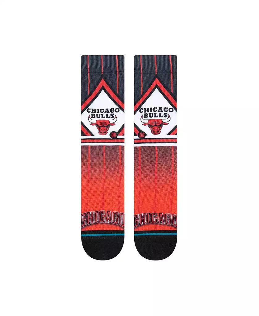 Stance Men's Chicago Bulls Hardwood Classics Fader Collection Crew Socks 2
