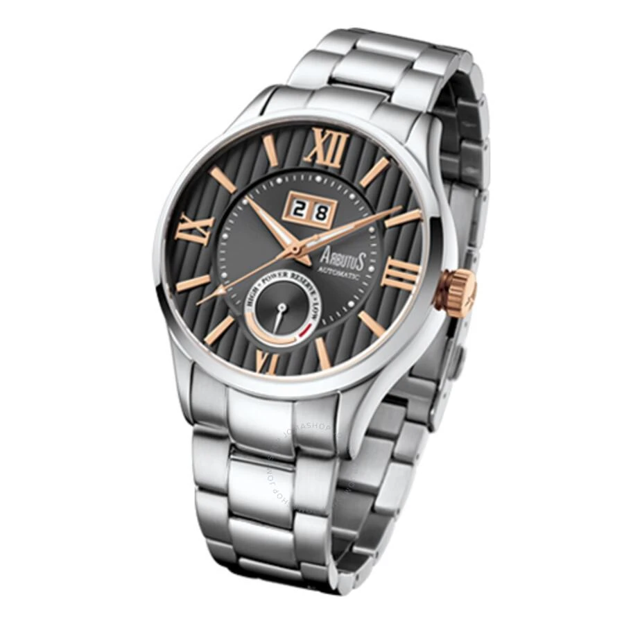 Arbutus Automatic Grey Dial Men's Watch AR915SNS 1