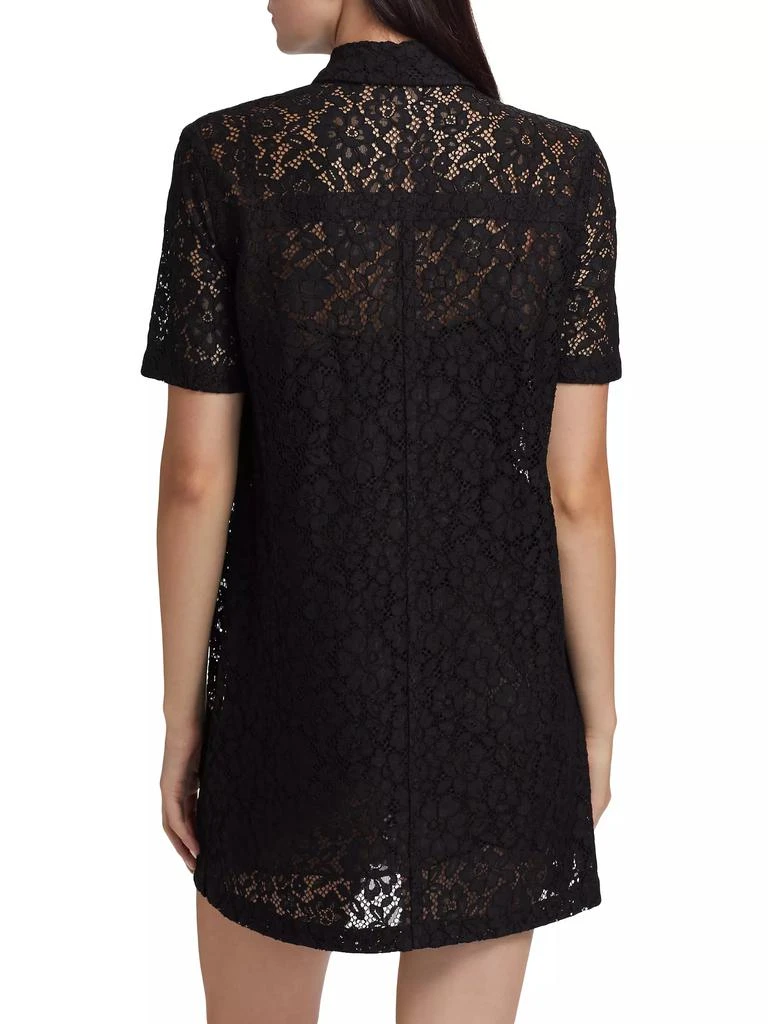Proenza Schouler Rainer Stretch Lace A-line Minidress 5