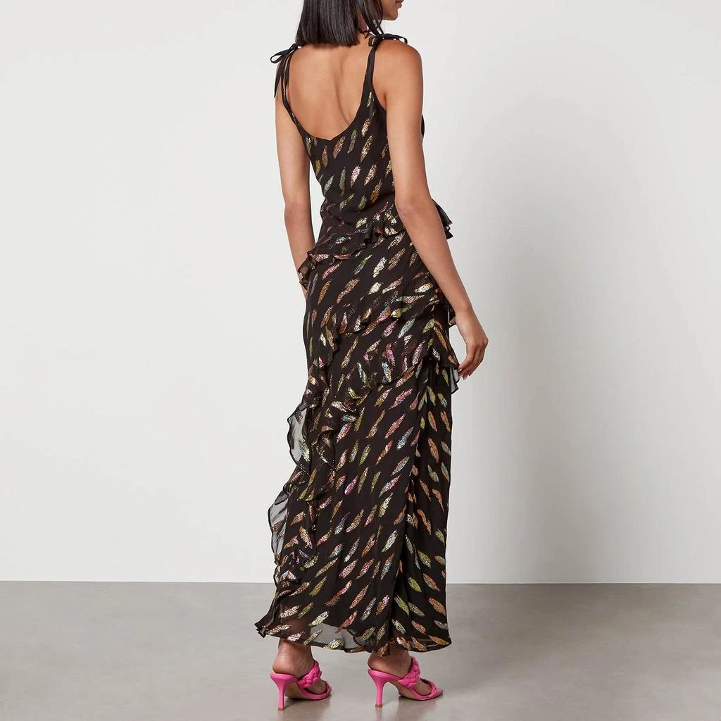 Never Fully Dressed Never Fully Dressed Faro Jacquard-Crepon Maxi Dress 2