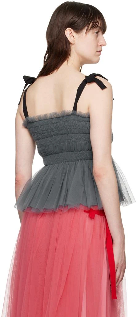 Molly Goddard Gray Lydia Tank Top 3