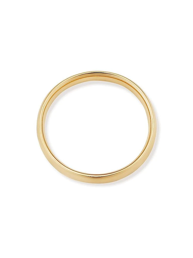Oradina 14K Yellow Gold Forever Band Ring 3